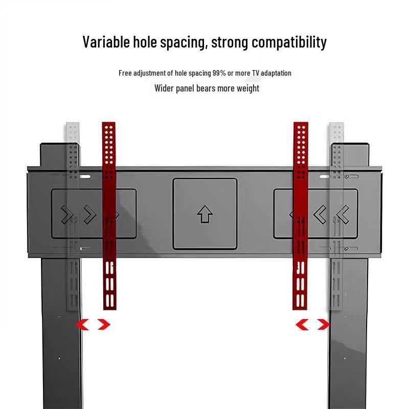 Adjustable Mobile Outdoor TV Stand