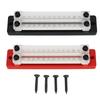 Power Distribution Terminal Block 12 Way 150A 12 To 48V Stainless Steel Rust Proof Terminal Bus Bar Block for Boat Car