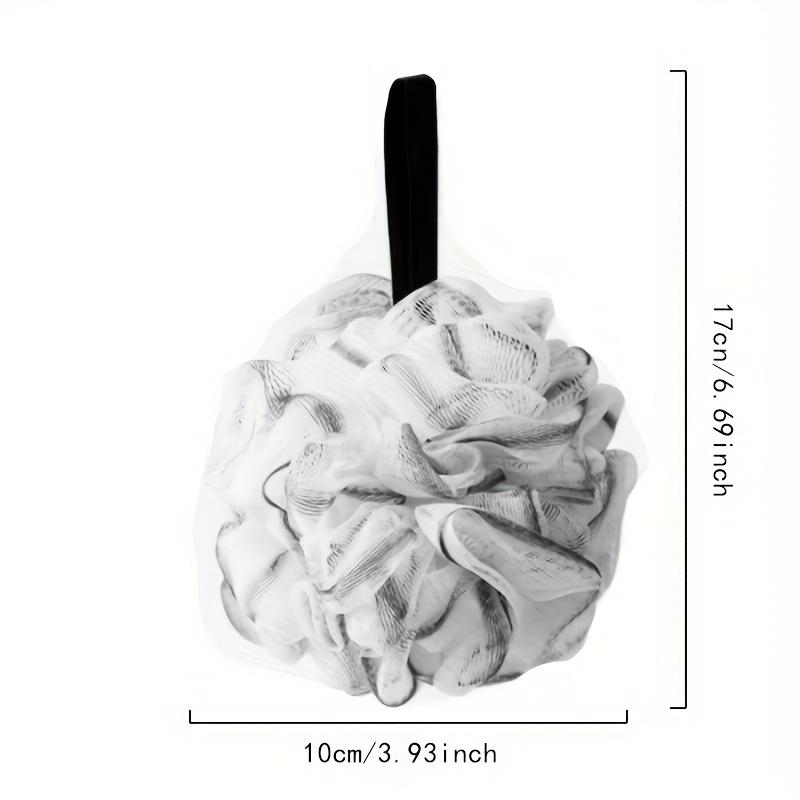 3pcs Large Soft Shower Bath Sponge Loofah for Men & Women, Body Exfoliating Shower Sponge, Color Random, Fragrance-Free