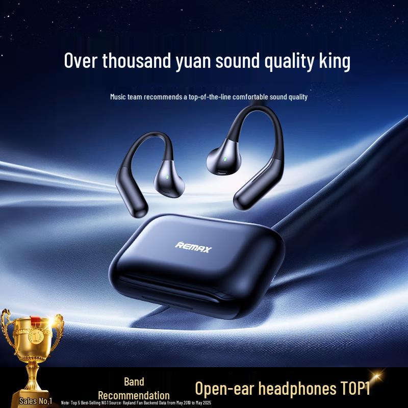 

REMAX Open-Ear Hook Bluetooth Sports Earphones Compatible with Apple Huawei Sony
