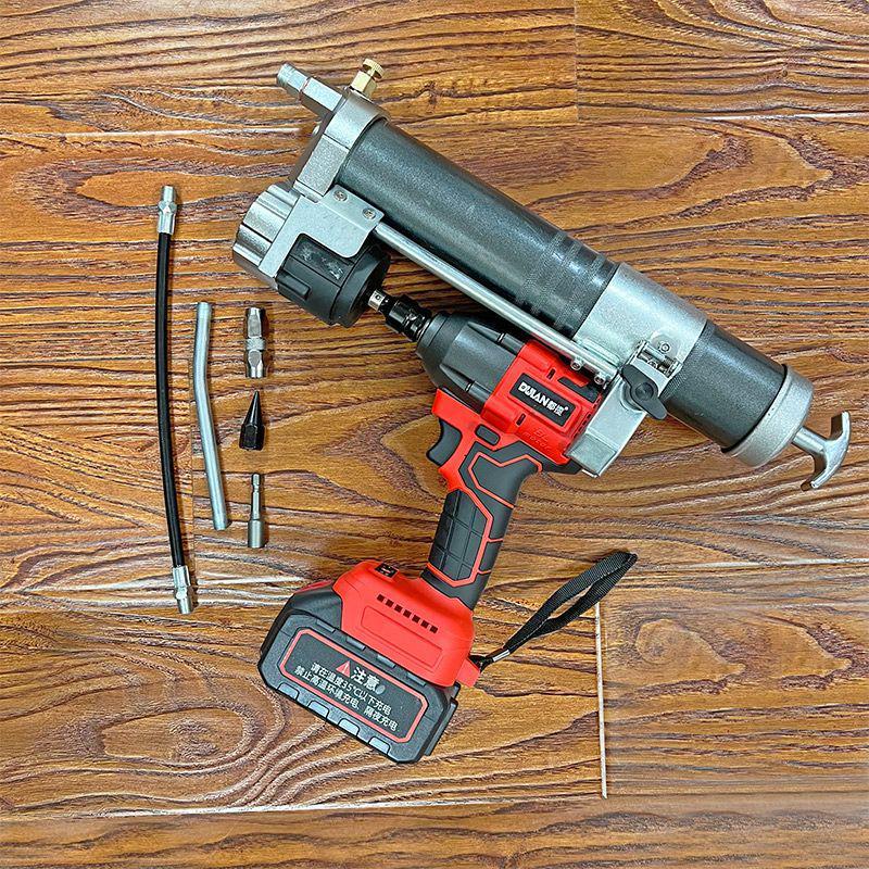 Rechargeable Electric Grease Gun, Drill & Wrench for Modified Agricultural Machinery & Harvester