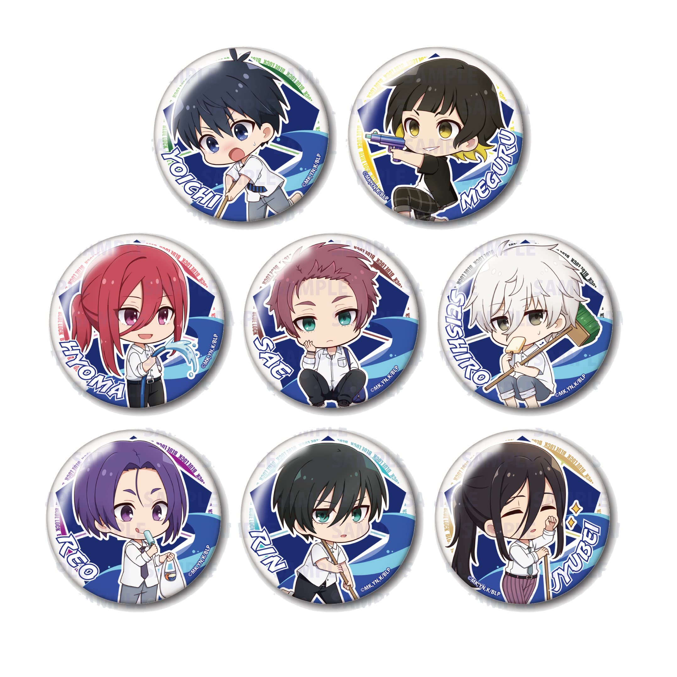 

Y Line Blue Rock Trading Can Badge Набор для чистки бассейна, 8 шт., вер.