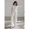 [Lightweight Summer] series of drooping casual style summer style slimming versatile basic quick drying women's pants