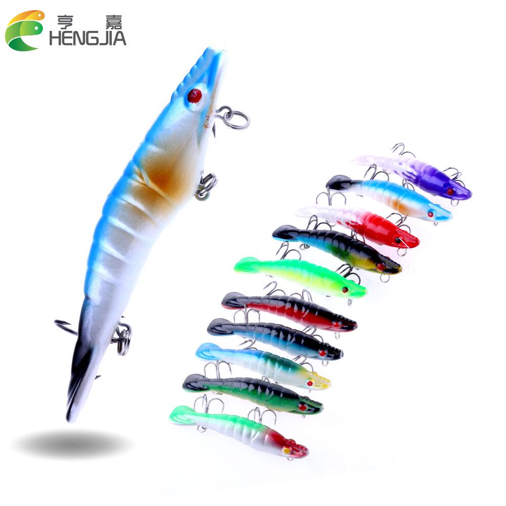 Buy HENGJIA Fish Lures Hard Bait Minnow Fake Lobster Bait Crankbait