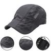 Unisex Sun Hat Breathable Lightweight Wear Resistant Mesh Cap for Daily Life