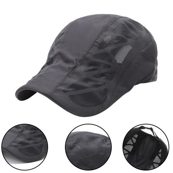 Unisex Sun Hat Breathable Lightweight Wear Resistant Mesh Cap for Daily Life