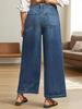 Q 92322 Plus Size Wide Leg Cross-Border Jeans