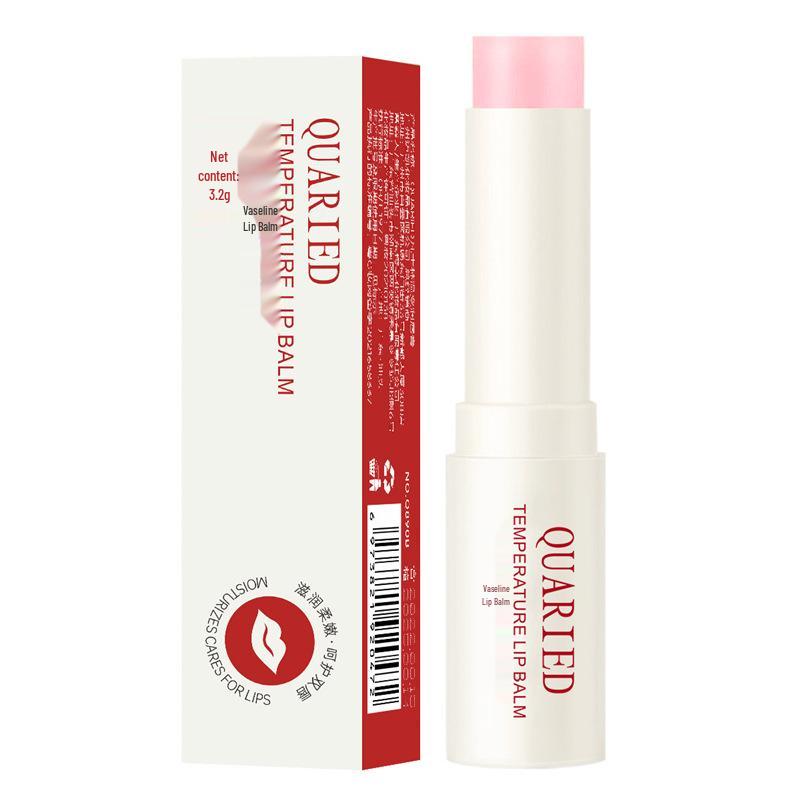 

Vaseline Lip Balm: Moisturizing, Nourishing, Hydrating Lip Care with Anti-Cracking, Line-Softening, and Color-Changing Properties. Standard