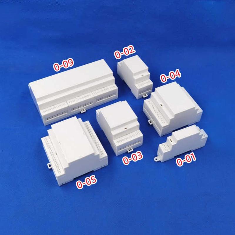 Din Rail Enclosure Plastic Enclosures For Electronics Distribution Box Electronic Enclosure Outlet Enclosure