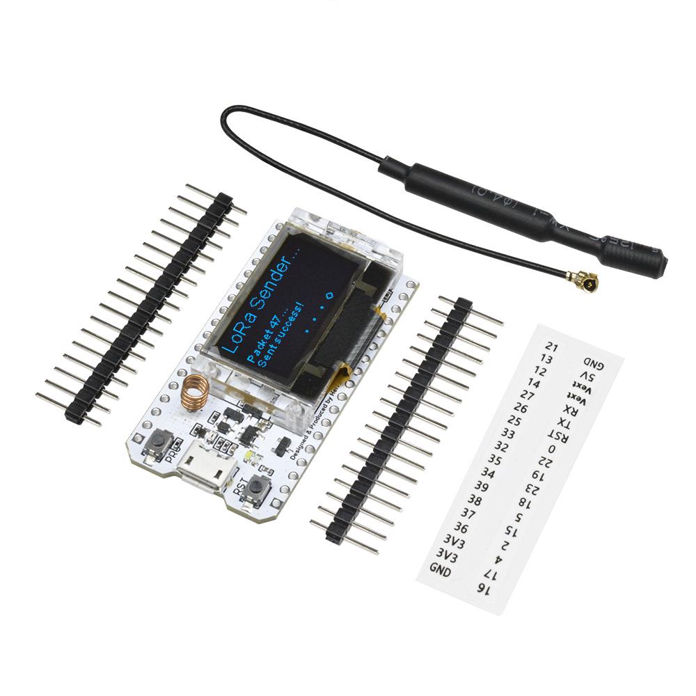 SX1276 ESP32 LoRa V3 868MHz-915MHz 0.96 Inch OLED Display Bluetooth WIFI Kit 32 Development Board Electronic Kit