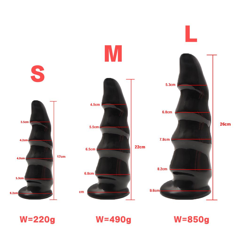 Wave Sex Product Couple Sexy Masturbation Anus Sex Toy Men and Women Wear Anti-Stripping Chrysanthemum Expansion Dildos