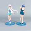 Re Starting Zero Life In Another World Pvc Figurine Rem Emilia Model Toy Decor