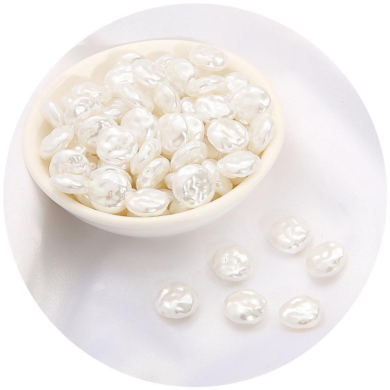 High-Gloss Irregular Imitation Pearl DIY Jewelry Kit - Bracelet, Pendant, Headdress Charms