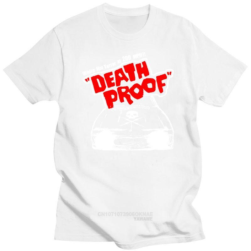 Herrenbekleidung Death Proof Quentin Tarantino Film T-Shirt Sommer Cartoon Auto Muster Gedrucktes T-Shirt Oberteil Unisex Mode Streetwear