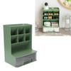 Storage Box Oblique Plug in Design Large Capacity Plastic Pen Holder   Desk Storage Rack