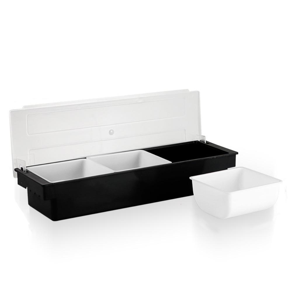 With Lid Compartmental Seasoning Box Detachable Compartment Trays Seasoning Tank  Ingredient