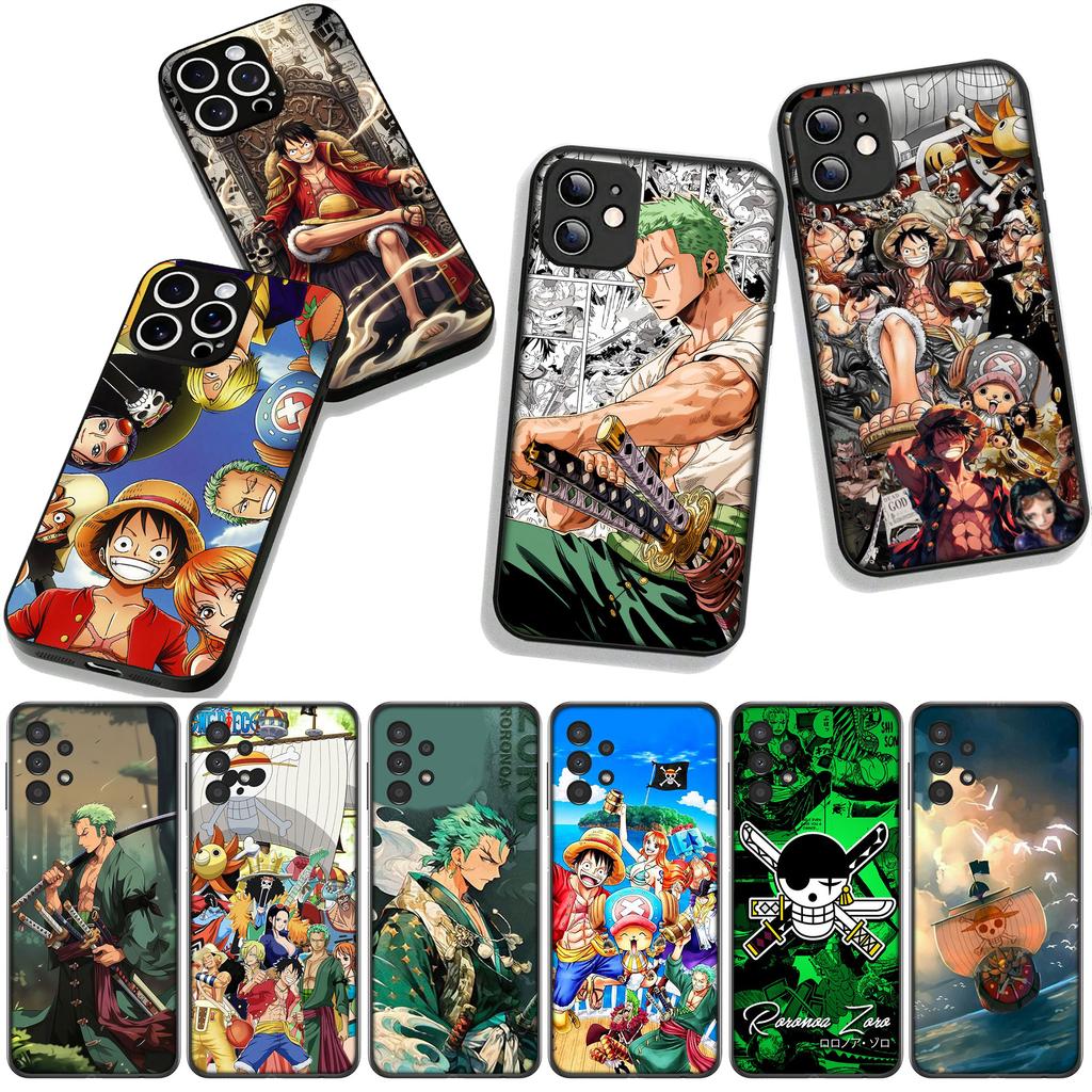 Luffy One Poster Roronoa Zoro Piece Case for Motorola Moto G04 G13 G14 G22 G23 G20 G32 G34 G35 G64 G82 G84 G53 G60 G72 E14 E15