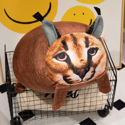 Peluche de Gato Feo Divertido Kawaii Esponjoso Suave Juguete Relleno Almohada de Sofá Adorkable Decoración de Habitación Decoración del Hogar Regalos de Vacaciones Regalos para Niños