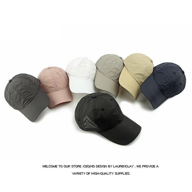 Spring Summer Quick-Drying Cap Men's Running Fishing Sunscreen Cap Women Outdoor Mountaineering Baseball Cap
