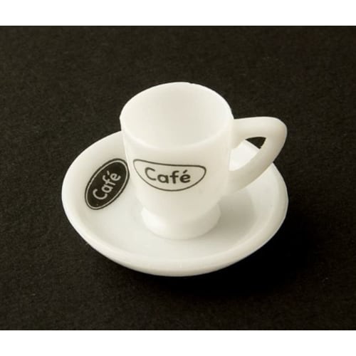 Kamejima Shoten Clay Jewelry Mold, Retro Coffee Cup, 3D Hobby Tool, 1168