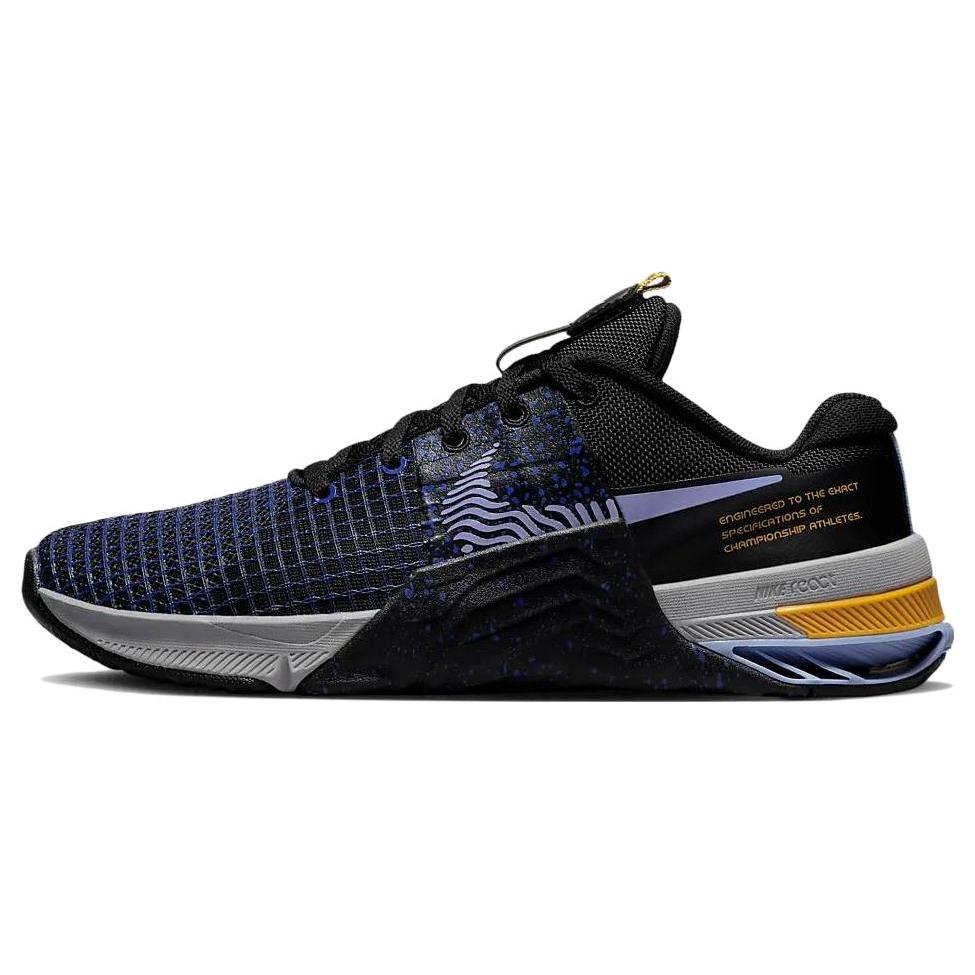 Nové dámské Nike Metcon 8 Černá Žlutá Okrová DO9327-002
