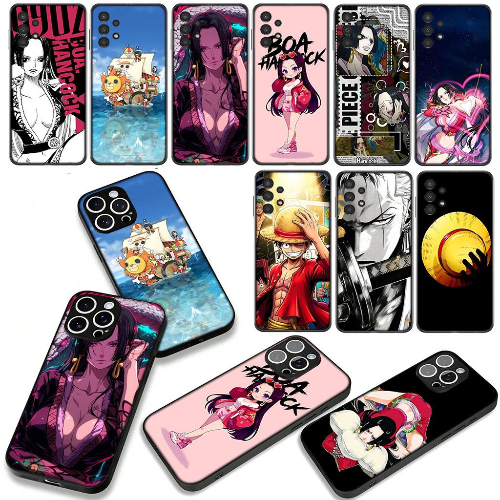 Luffy Zoro One Boa Hancock Pieces Phone Cover for Xiaomi Redmi Note 14 12 13 ProPlus A4 A3 Pro Plus 12C 13C 14C 5G Case