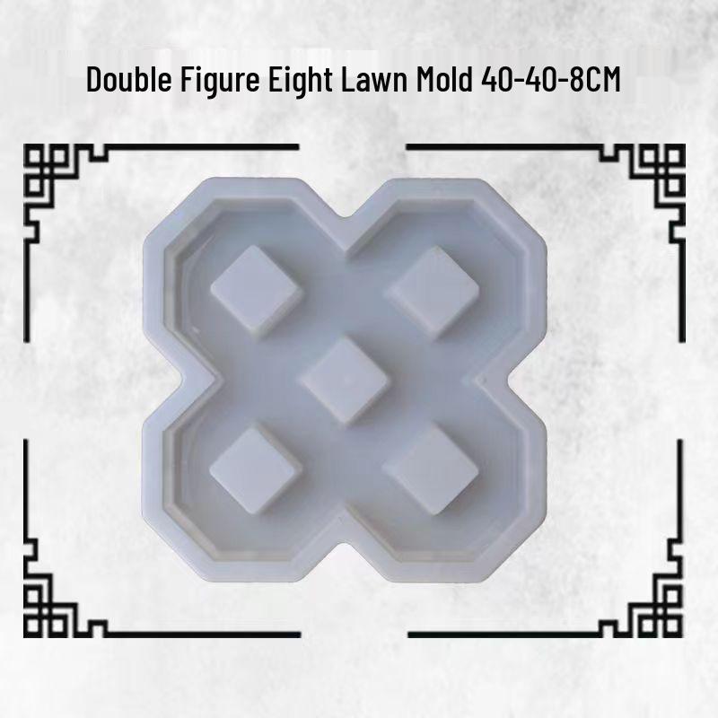 

Крестообразная форма для посадки (25x19x8см) - Пластик для защиты откосов для цемента