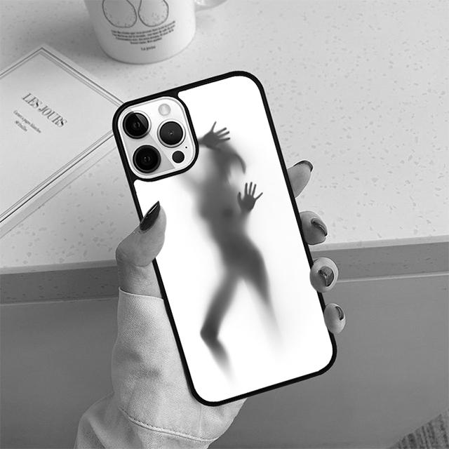 Woman Silhouettes Phone Case For iPhone 17 Air 13 12 14 15 16  Cover For Apple 14 15 16 Pro Max Plus Coque