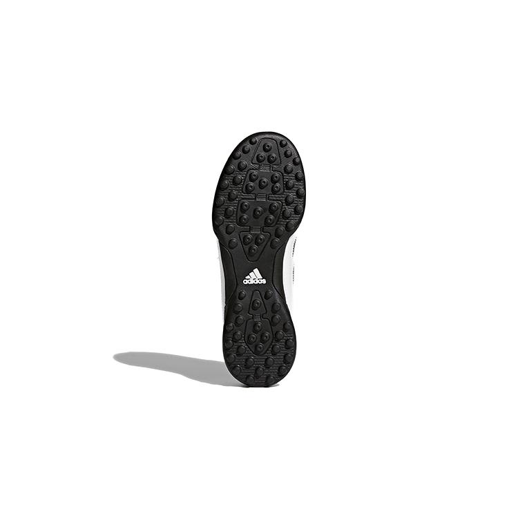 Adidas VI TF Comfortable Round Toe Cushioning, Wear Resistant Low top Soccer Shoes Black White Kids' AQ4305