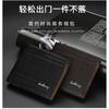 Wallet Men's Short Style European American Horizontal Multi Card Simple Business Soft