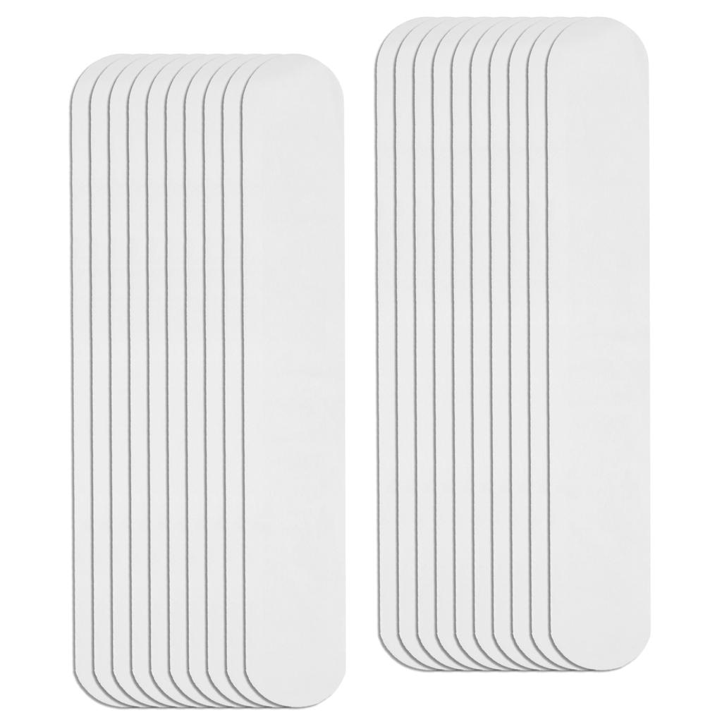 20pcs Collar   Pads Disposable Hat Collar   Stains SelfAdhesive Neck Liner Pads(Black )