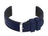 Rubber Watch Strap U14 - Navy/Black - 20Mm
