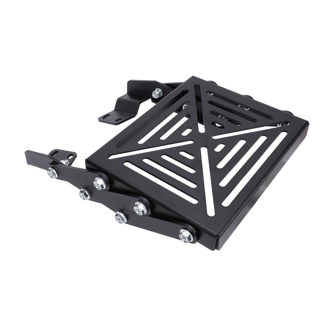 Motorcycle Trunk Mount Carbon Steel Convenient Storage Secure Support Tour Pack Mounting Luggage Rac