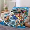 1pc Adventure High Seas Soft Throw Blanket Flannel All Season Light Weight Living Room/Bedroom Warm Blanket. M7270142