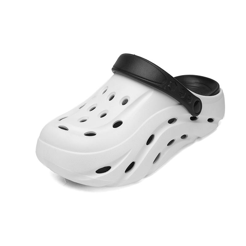 Men Garden Clogs Beach Sandals Soft EVA Slippers Outdoor Indoor Summer Casual Hole Shoes Dual Size Comfort 38
