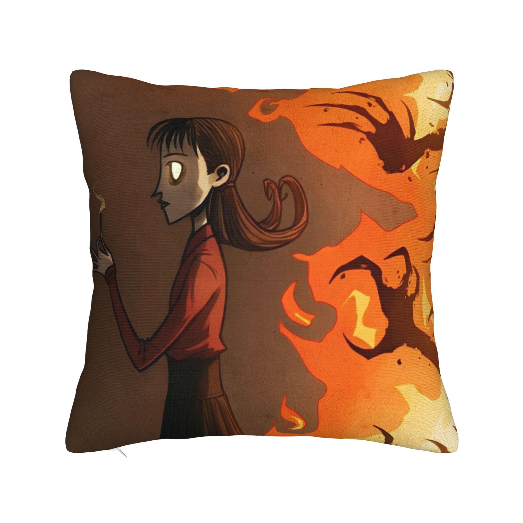 

Don t Starve Survival Game Pillowcase Soft Polyester Cushion Cover Decoration Giant Boar Throw Pillow Case Cover Drop Shipping 30cm x 30cm
