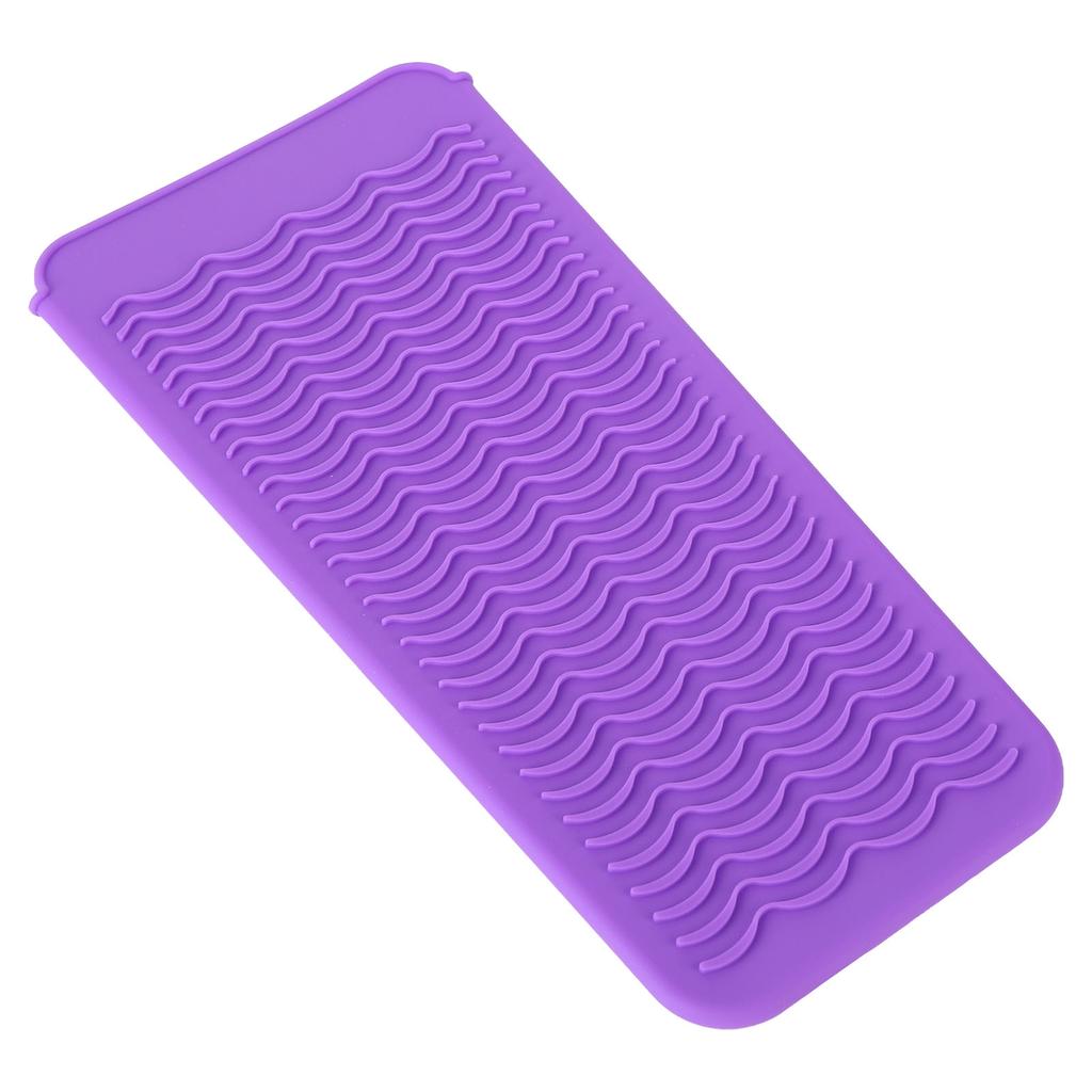 Heat Resistant Silicone Pouch Hair Styling Shaving Tool Anti Slip   Storage Bag Curling Iron Holder