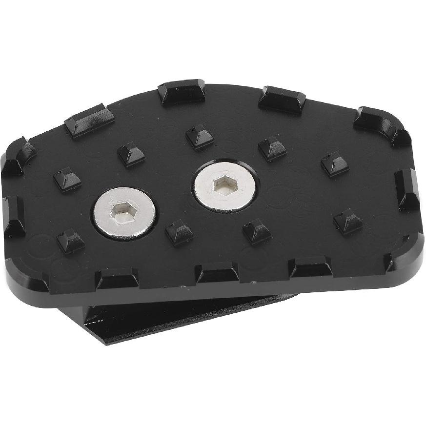 KIMISS Rear Foot Brake Lever Peg Pad, Rear Brake Lever Pedal Extension Enlarge Pad Aluminum Alloy Fit for G310GS 2017-2020 (Black)