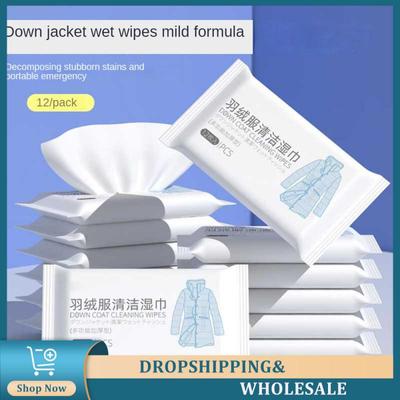 Agent Nettoyant Spécial Lingettes Nettoyantes Sans Eau Détachants pour Linge Artefact de Linge Décontamination Forte Sain