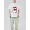 Christmas T-Shirt Black Santa Claus with Sunglasses and Navidad Text Holiday Party Wear