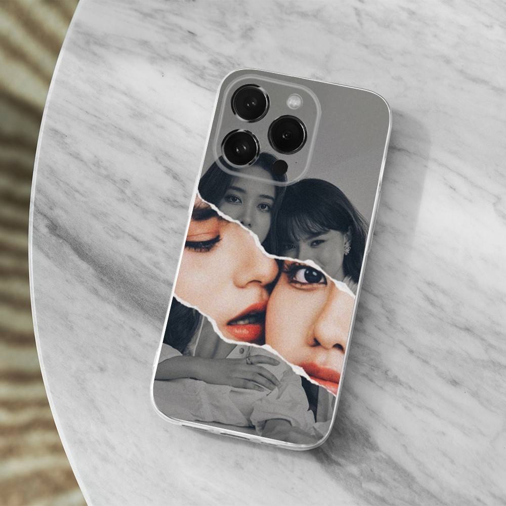 Pink Theory F-Freen B-Becky Phone Case For iPhone 16,15,14,13,12,11 Pro,Max,Plus,X,XS,XR,SE,Mini Transparent Soft Cover