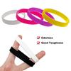1Pcs 10 Colour Silicone Handring Sports Wrist Band Bangle For Women Men Fashion Casual Rubber Bracelets Good Toughness Odorless