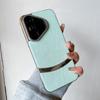 Applicable to Huawei mate70 gold wire silver brocade leather mobile phone case pura70Pro metal lens ring anti-drop case