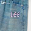 Lee Girls' Lyocell Denim Wide-Leg Pants with Embroidered Logo
