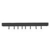 Wall Mounted Clothes Drying Rack Aluminum Retractable Folding Clothes Hanger Rack with Adhesive for Laundry Balcony Bathroom