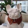 Puppy Collars for Wedding Cat Collar Checked Elegant Prince Collar Necklace Kitten Collar Pet Photo Props