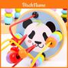 Wooden Kids Bead Stringing Toy With Animal Shapes For Early Learning And Fine Motor Skills Development