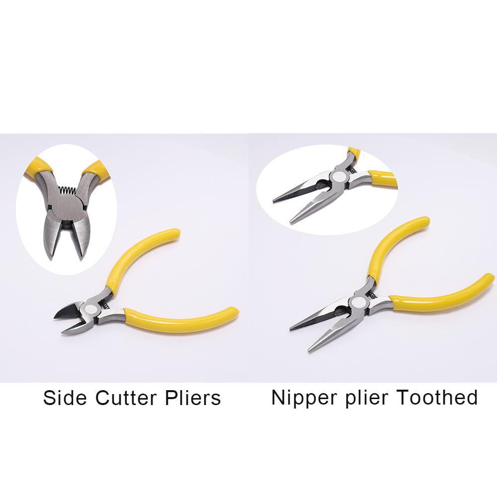 Jewelry Pliers Tools & Equipment Kit Long Needle Round Nose Cutting Wire Pliers For  Jewelry Making DIY Tool Accessories