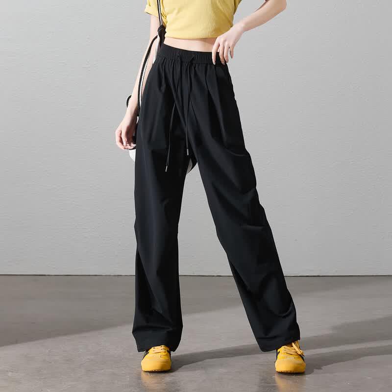 SOFSIL Women's High-Waist Loose Tapered Casual Pants