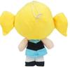 Flying Girl Police Cartoon Plush Toy Soft Stuffed Doll PP Cotton Filled Wall Hanging Design Anime Themed Fabric Toy